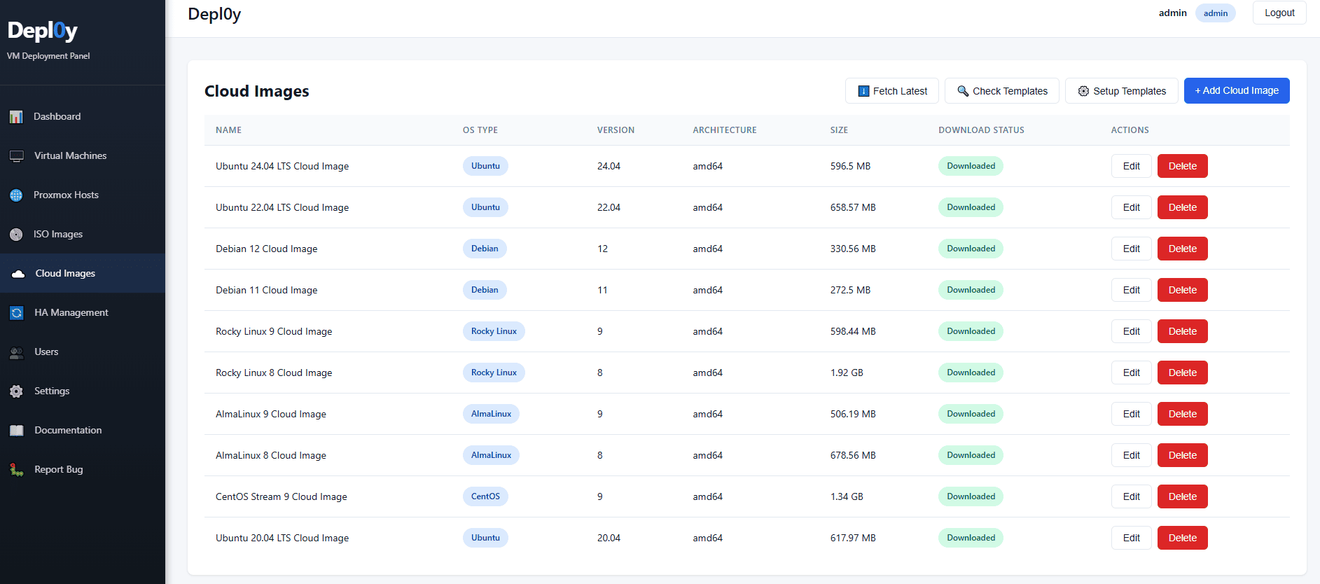 Depl0y ISO Management
